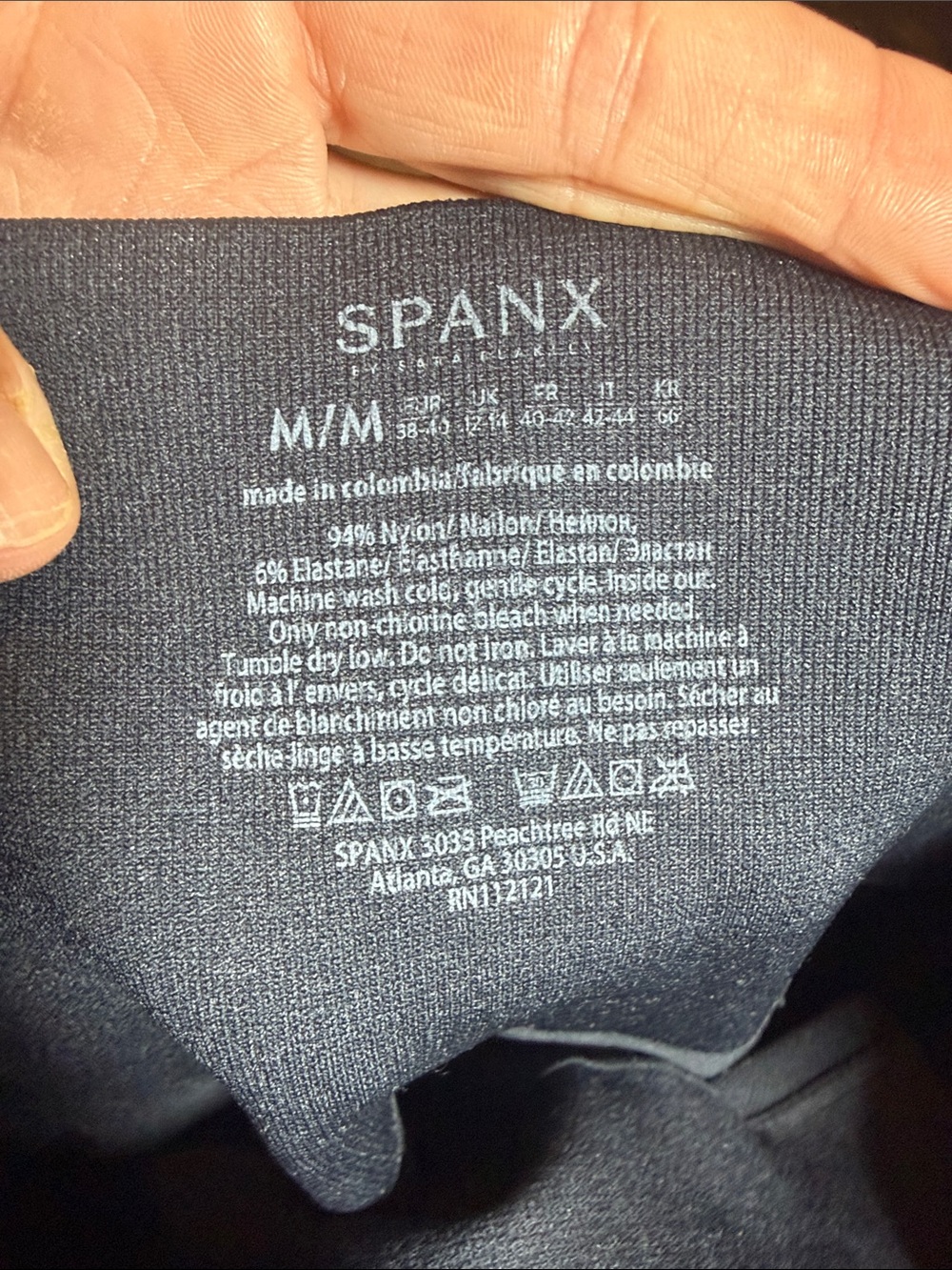 SPANX Black Leggings- M/M